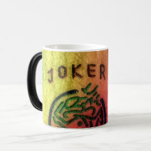 Taza Morphing del comodín del Mah Jongg
