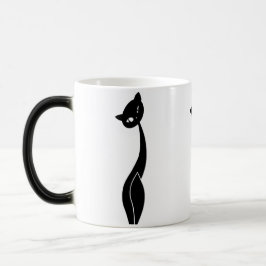 Taza Morphing del gato negro
