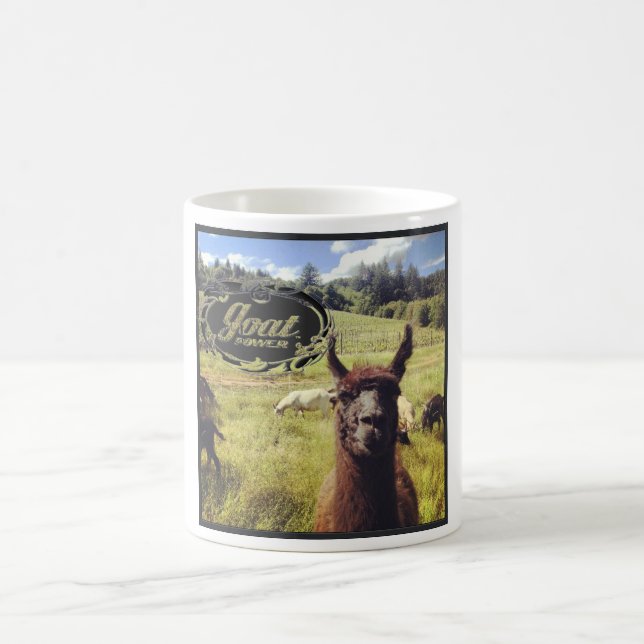 Taza Morphing del poder de la cabra (Centro)