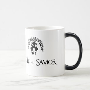 Taza Morphing del señor y del salvador