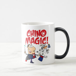 Taza Morphing mágica del tipo de tela de algodón