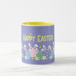 Taza Morple Happy Easter Mug - Huevos de pera conejita
