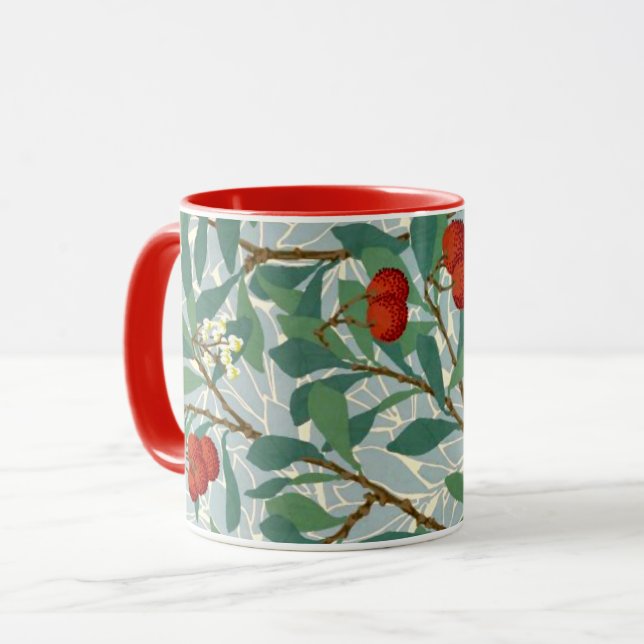 Taza Morris - Arbatus, rojo berry (Anverso izquierdo)