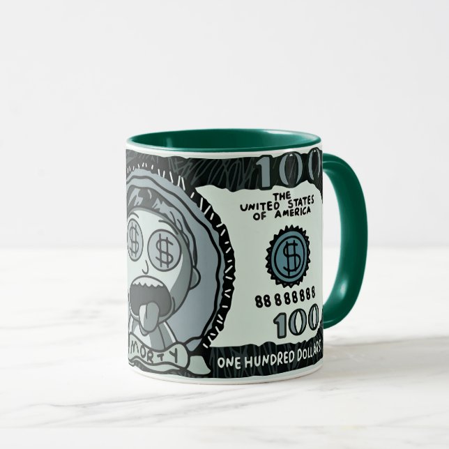 Taza Morty Money (Anverso derecho)