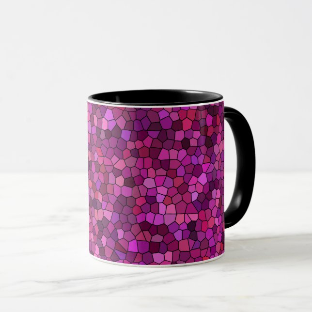 Taza Mosaic Pink (Anverso derecho)