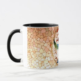 Taza Mosaico Resumen Piedras no figurativas Tile Gaudi