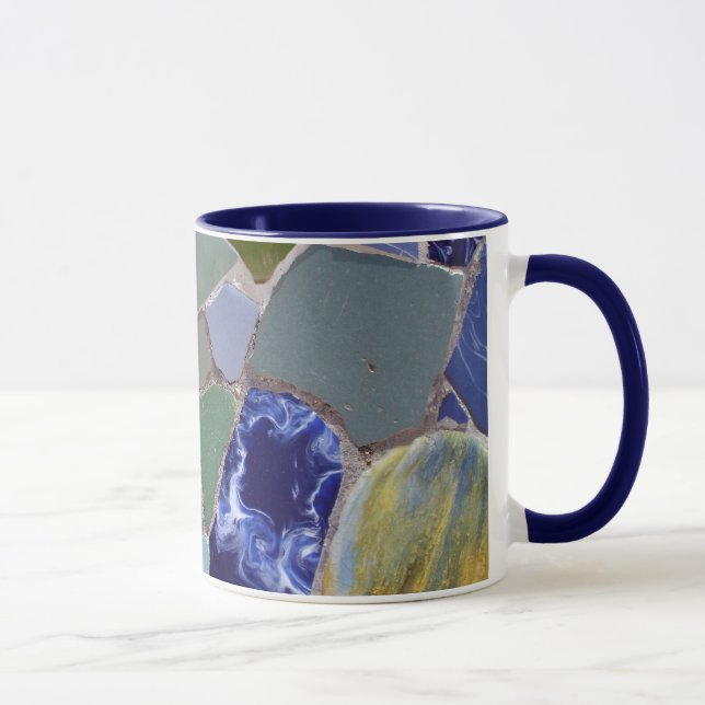 Taza Mosaicos del azul de Antonio Gaudi (Derecha)