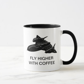 TAZA MOSCA MÁS ARRIBA CON CAFÉ