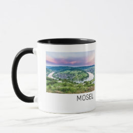 Taza Moselle Loop Sunset Kroev Panorama Alemania