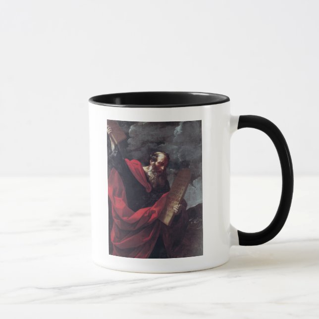 Taza Moses con las tabletas de la ley (Derecha)