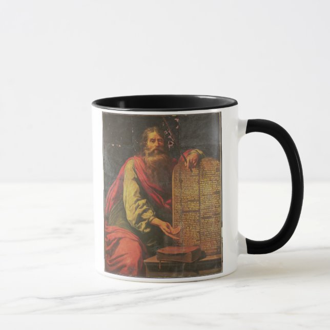 Taza Moses y las tabletas de la ley (Derecha)