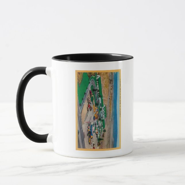 Taza Motel Patmars y moderno Drive-InState (Izquierda)