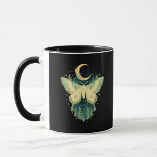 Taza Moth Fairycore Goblincore Whimsigoth Cottagecore