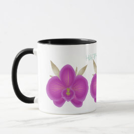 Taza Mother's Day Mug with Floral Pattern and Heartfelt