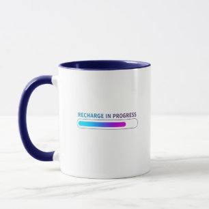 Taza Motivación estética inspirada en la tecnología