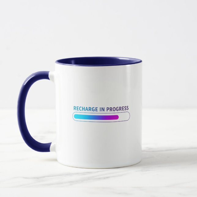 Taza Motivación estética inspirada en la tecnología (Izquierda)