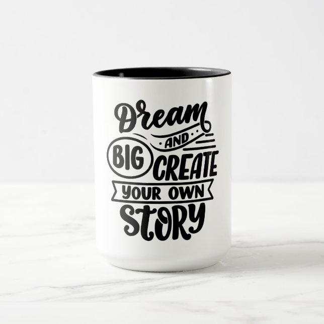 Taza Motivación Leer la cita Mug (Centro)