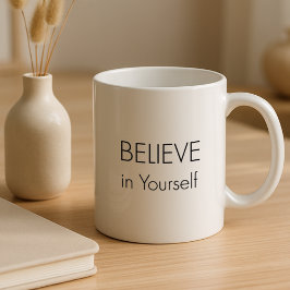 Taza Motivacional – “Cree en Ti Mismo”