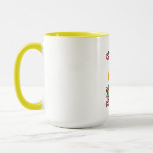Taza motivacional para mujeres: Caos en el escrito