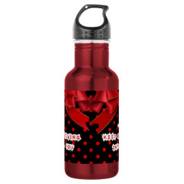 Taza Motivacional Personalizada de Lunares Rojos
