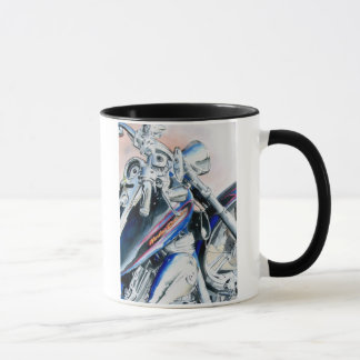 Taza Motocicleta azul