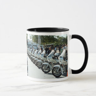 Taza Motocicletas de la policía de LA USA