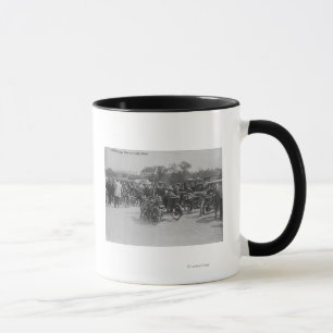 Taza Motocicletas requisadas, fotografía de París
