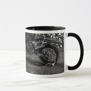 Taza Motociclismo de Tierra (Blanco y Negro)