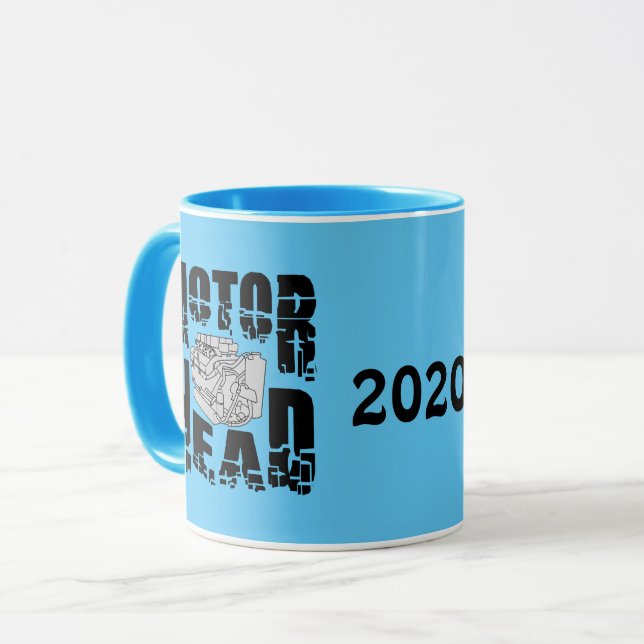 Taza Motor de cabeza del motor (Anverso izquierdo)