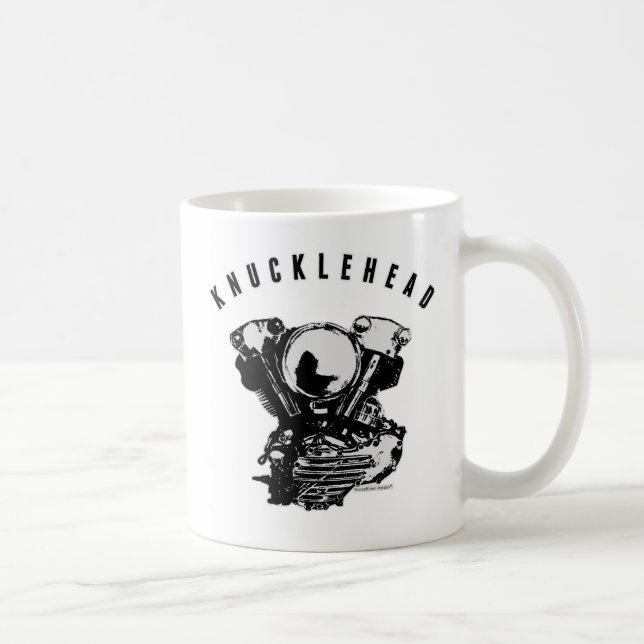 Taza Motor de la motocicleta del Knucklehead del (Derecha)