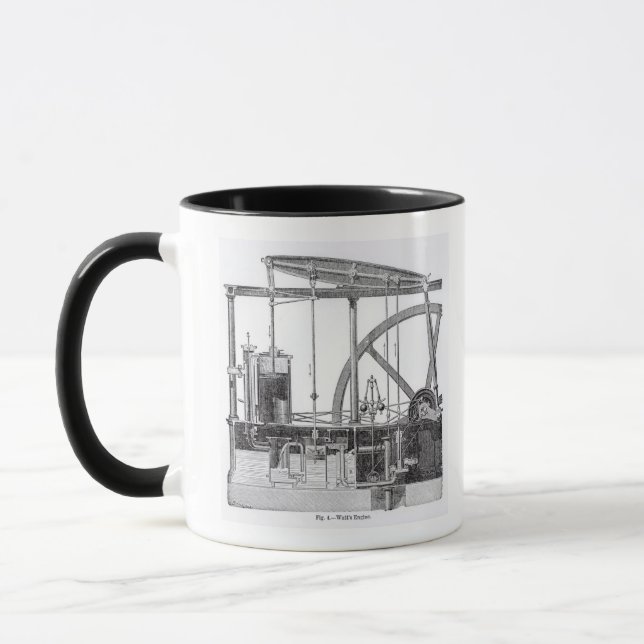 Taza Motor de vapor (Izquierda)