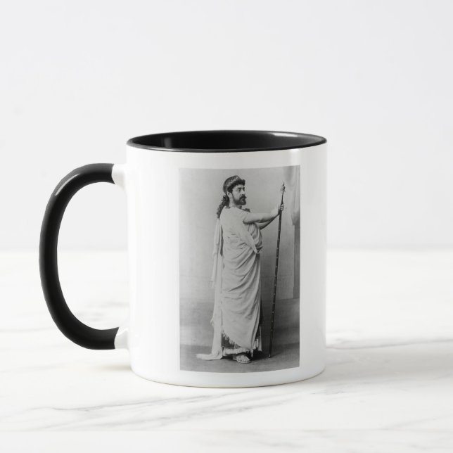 Taza Mounet-Sully como Edipo en 'Edipo Rex (Izquierda)