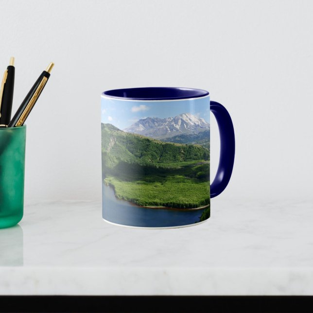 Taza Mount St Helens Coldwater Lake Scenic Landscape (In Situ)