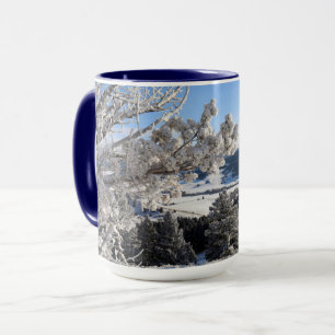 Taza Mountain Snow Combo Mug