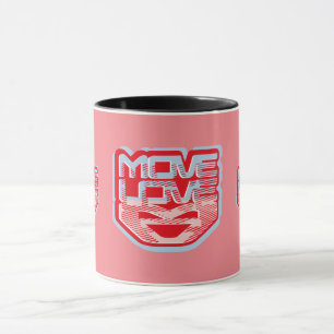 TAZA MOVER EL CORAZÓN DE AMOR DE MASANSER PIXELAT