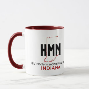 Taza Movimiento de Modernización del VIH Indiana