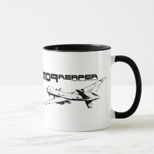 Taza MQ-9 Reaper 11 oz Ringer Mug