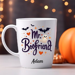 Taza Mr. Boofriend Custom Name Halloween Mug