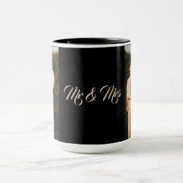 Taza Mr & Mrs Couple Photo