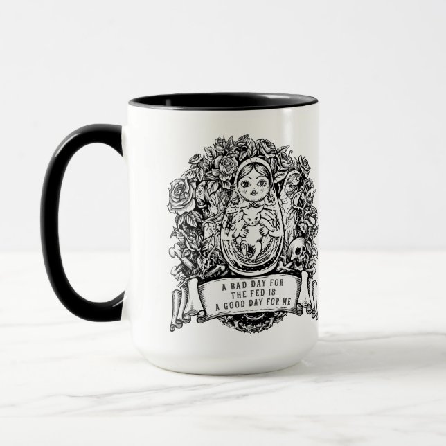 Taza Mrs. Maltby Matryoshka  (Izquierda)