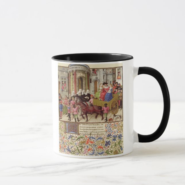 Taza Ms 2617 Theseus hace una entrada triunfal en Athen (Derecha)