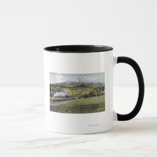 Taza Mt. Shasta y carril pacífico meridional