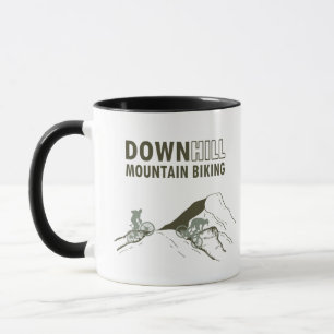 Taza MTB Downhill Bicicleta de Montaña