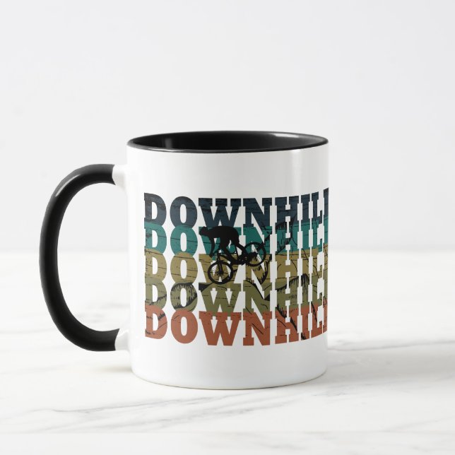 Taza MTB Downhill Bicicleta de Montaña (Izquierda)