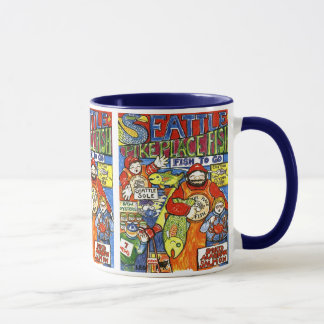 Taza Muchacho con el cangrejo