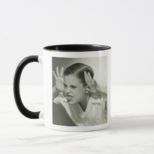 Taza Muchacho que hace la cara
