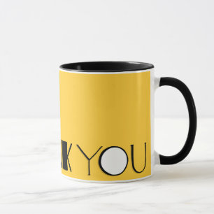 Taza Muchas gracias Mug negro