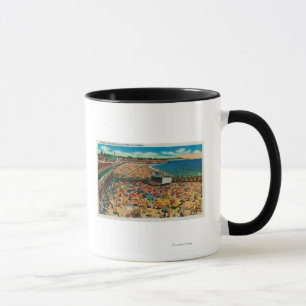 Taza Muchedumbres en la playa, Santa CruzSanta Cruz, CA