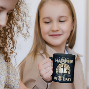 Taza Mucho puede pasar en tres días Resurrección de Jes