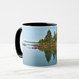 Taza Muelle de la bahía de Malone y lago Isle Royale li